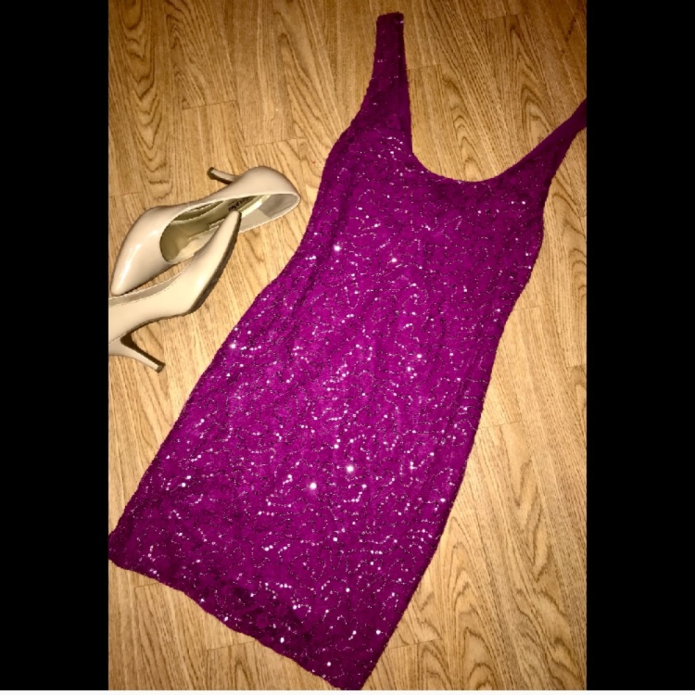 Sequin Mini Dress